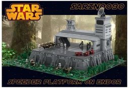 SW - Speeder Platform on Endor