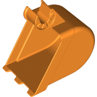 Lego Duplo Toolo Digger Bucket with 3 teeth / Orange