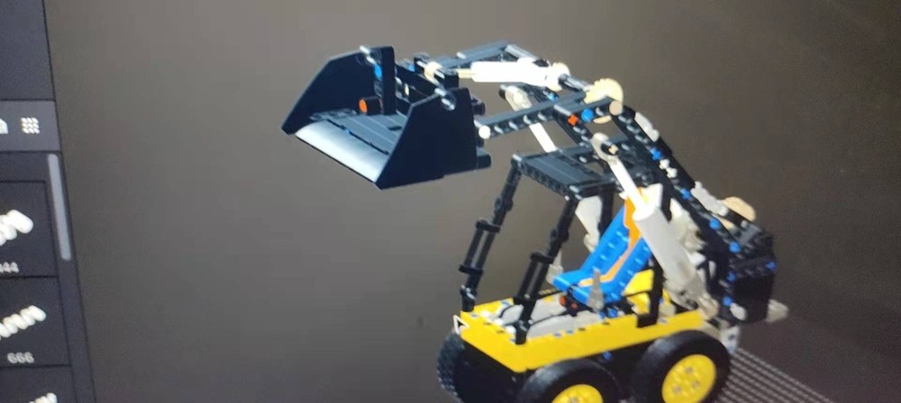 Lego Bobcat Forklift MOC-65739 accessories