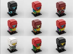 Samus Brickheadz Collection