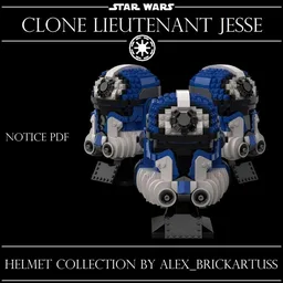 helmet clone Lieutenant Jesse