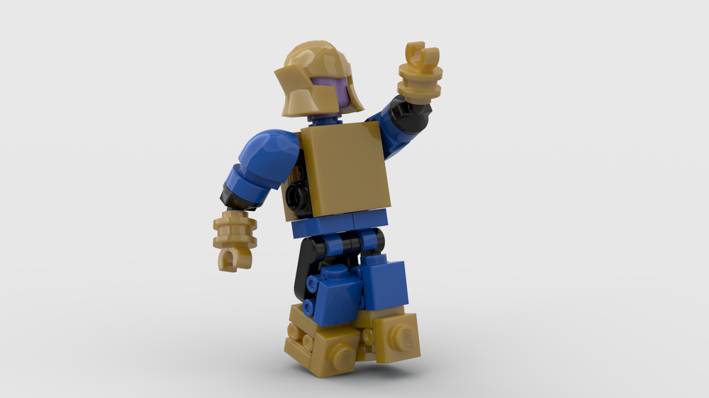 Lego Thanos - Retro Comics