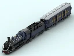 Orient Express Sapphire Star and automated baggage car
