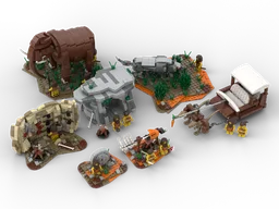 Caveman theme set | Including 7 MOCs