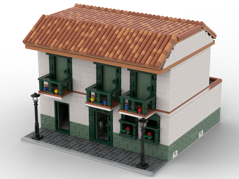 Lego Colombian Colonial House