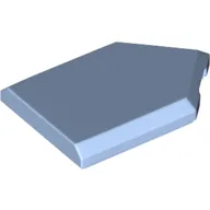 Tile Special 2 x 3 Pentagonal / Bright Light Blue