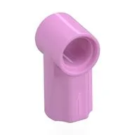 Technic Axle and Pin Connector Angled #1 / Bright Pink