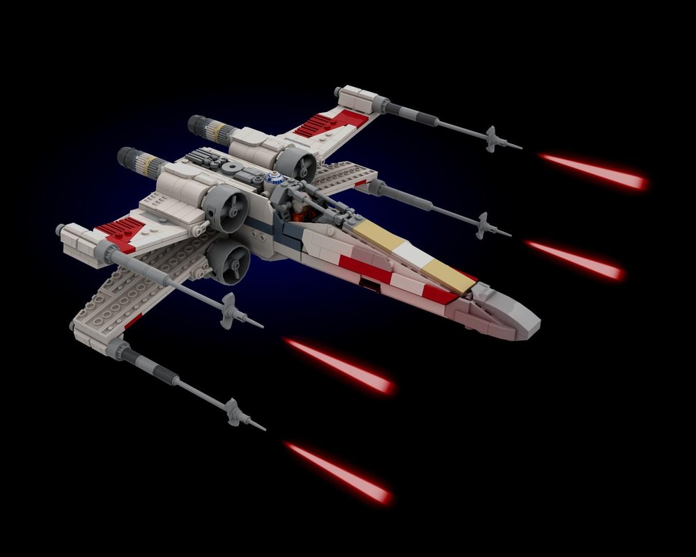 Lego T-65B X wing Starfighter (Red Five)