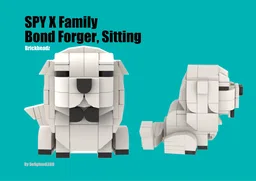Bond Forger from SPY X FAMILY, Brickheadz, Sitting