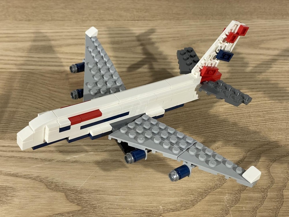 Lego Airbus A380 British Airways livery