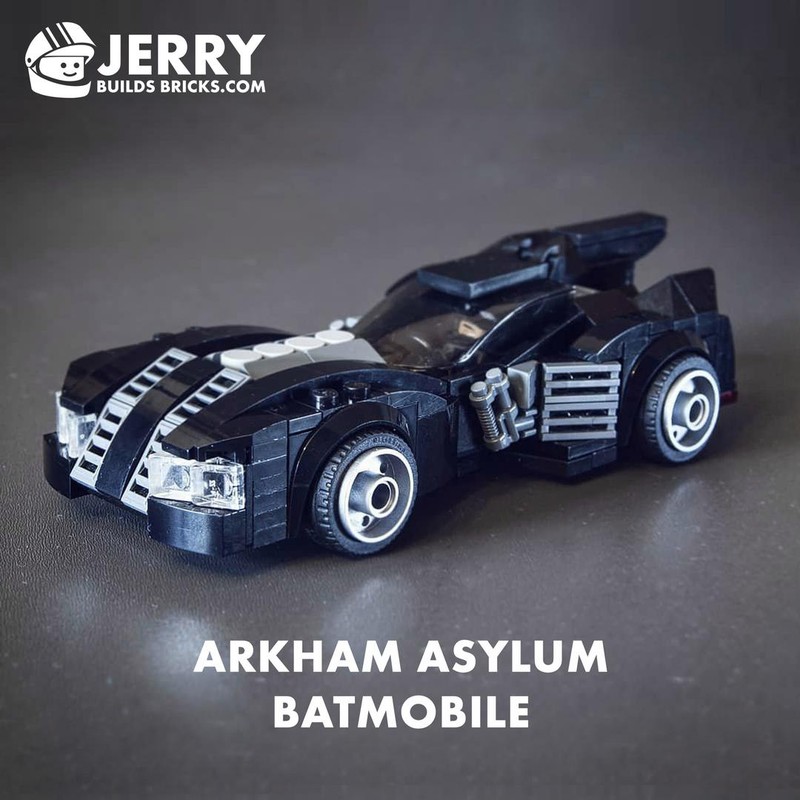 Lego Arkham Asylum Batmobile