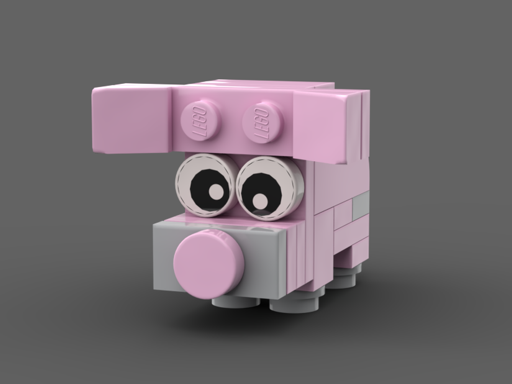 Lego micro pig 1