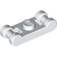 Plate Special 1 x 1 with Handle on 2 Ends / White