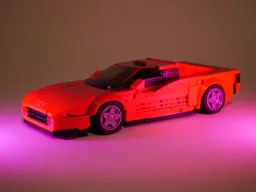 Ferrari Testarossa - White and Red