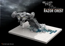 Razor Crest and Ravinak
