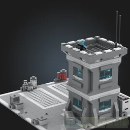 Modular Coruscant tower