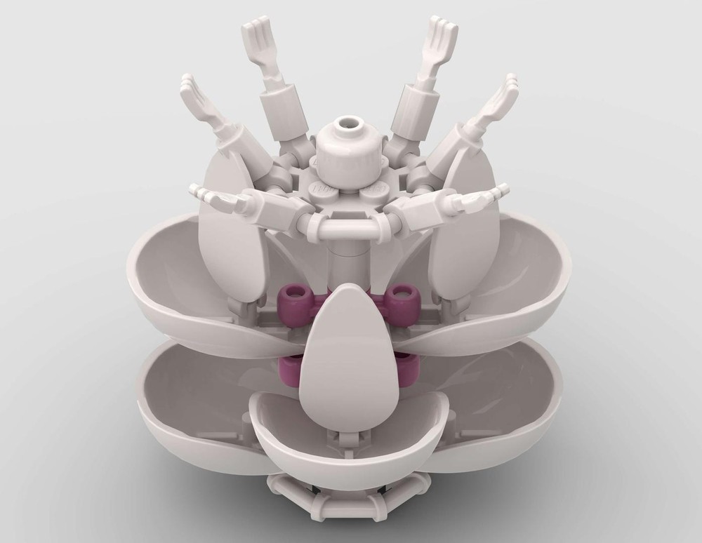 Lego Six Armed Nezha From 10311 Orchid