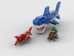 Deep sea creatures 31088 2:1 scale