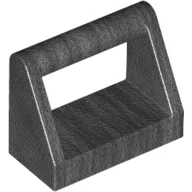 Tile Special 1 x 2 with Handle / Pearl Titanium