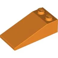 Brick Sloped 18° 4 x 2 / Orange