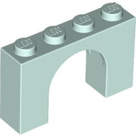 Lego Brick Arch 1 x 4 x 2 / Light Aqua