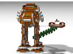 Gingerbread AT-AT Snowspeeder Addon