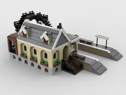2 Platform Train Station