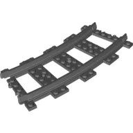 Vehicle Track, Train, Plastic (RC Trains) Curved / Dark Bluish Gray