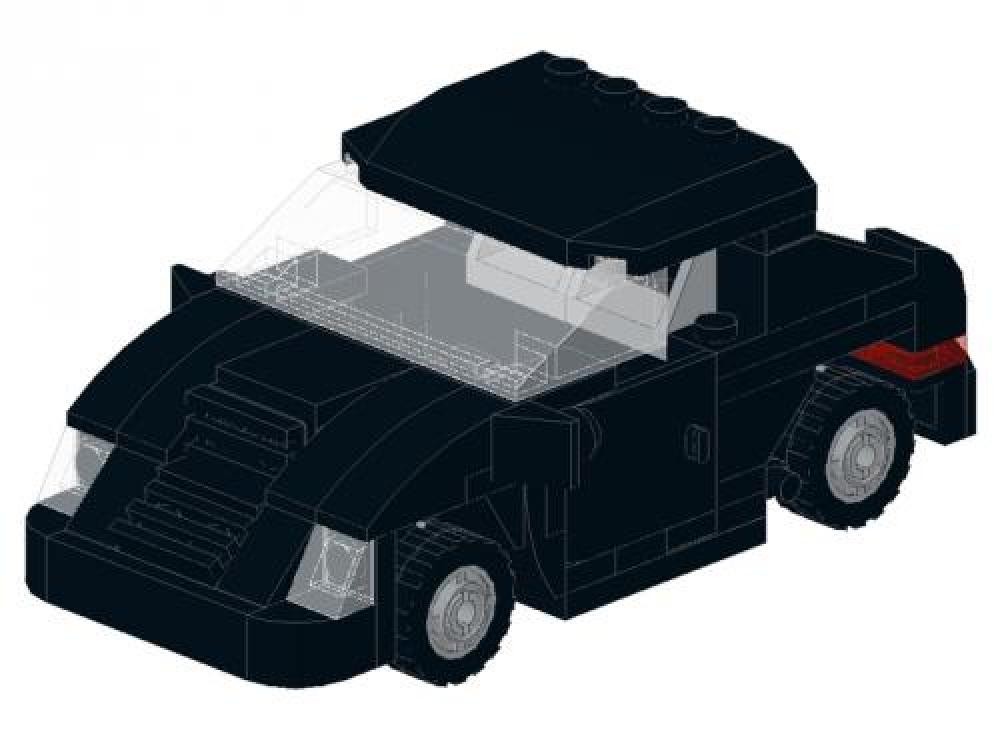 Lego Black Car