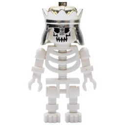 Skeleton, Evil Face, Crown