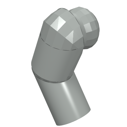 Lego Arm, Right / Light Gray