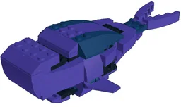 Purple Whale Beast Mech