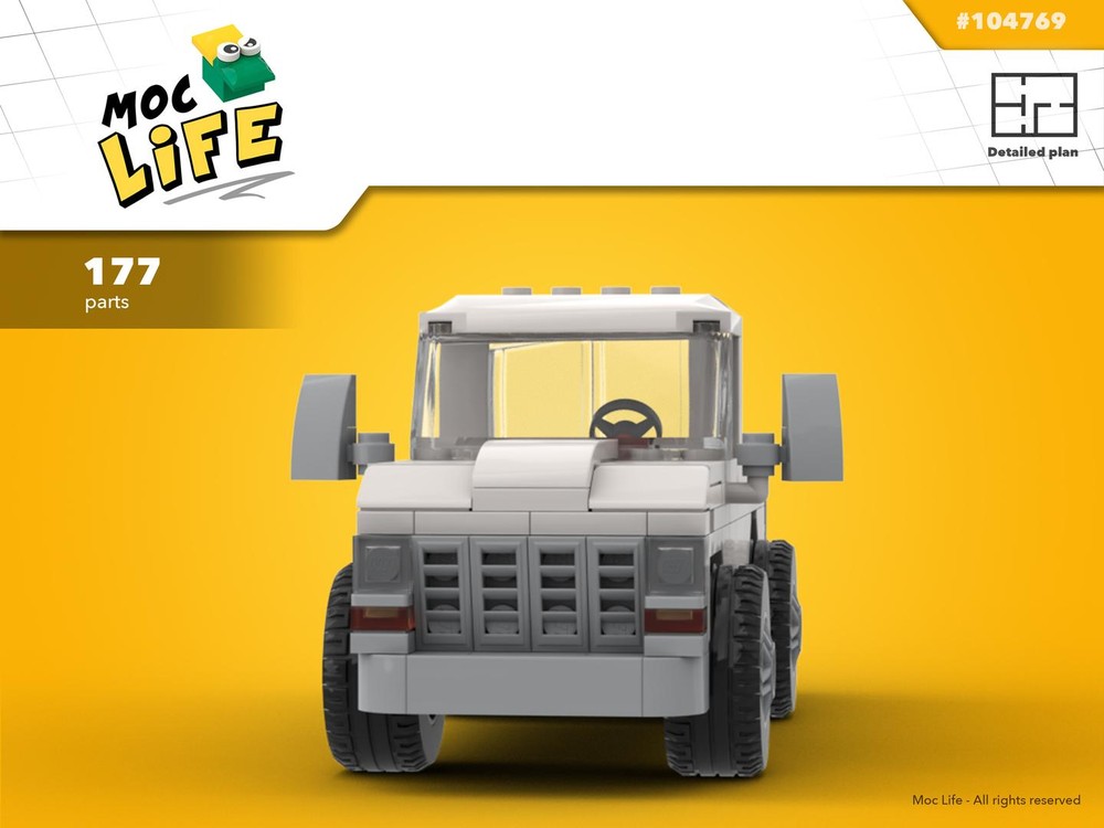 Lego Ford F-150 regular cab small bed