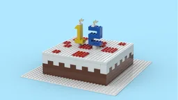 Minecraft Cake