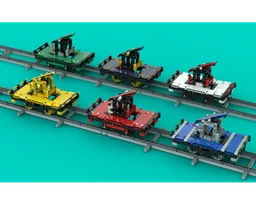 Technic Train: Pump Car / Hand Car