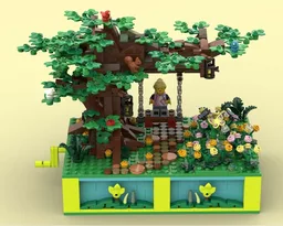 Tree with swing Automata