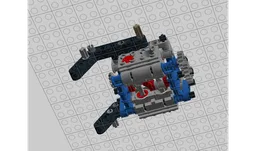 Flat 4 Engine with engine mounts