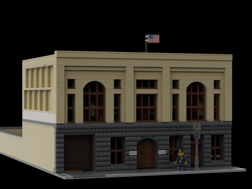 Lego Los Angeles Noir LAPD Old Police Station
