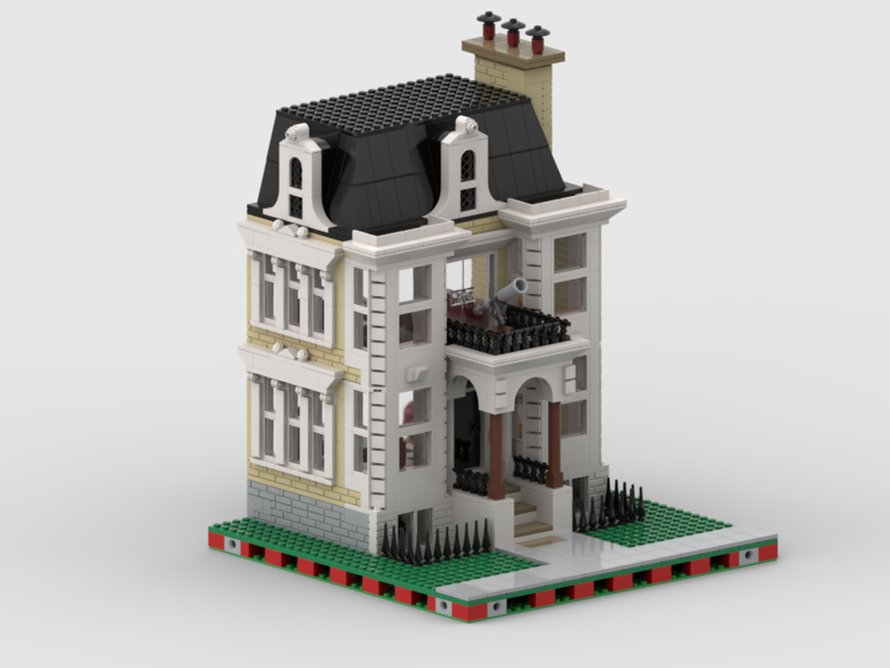 Lego Updated and Complete Wolfman London FLat