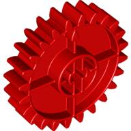 Lego Duplo Technic Gear 4 x 4, 24 Tooth / Red