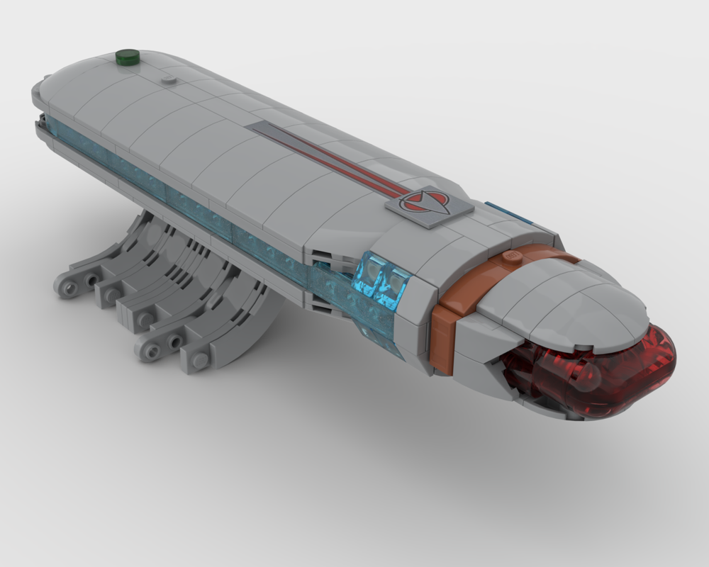 Lego Replacement Warp Nacelle Design for Lego Enterprise (Set: 10356-1)