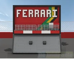 F1 Team Wall Display