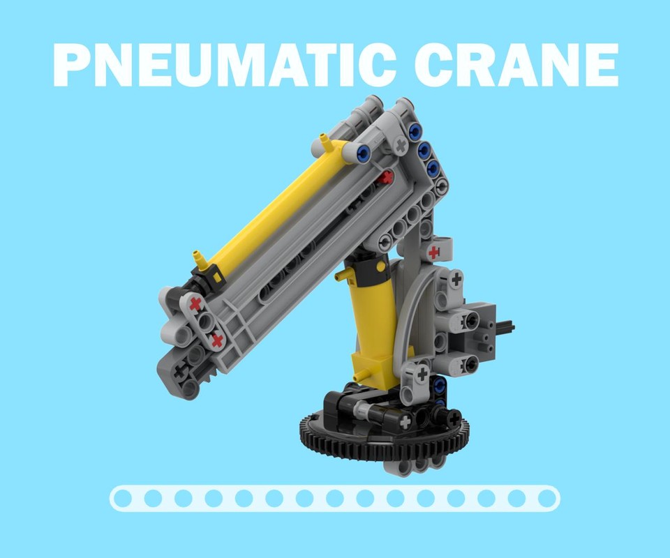 Lego Mini pneumatic crane