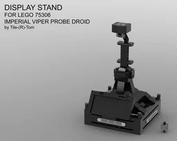 Display Stand for Imperial Probe Droid Viper 75306