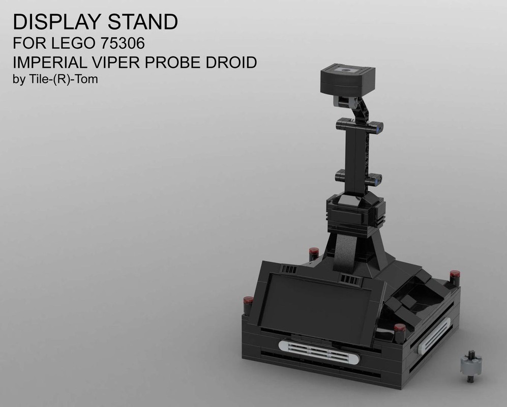 Lego Display Stand for Imperial Probe Droid Viper 75306