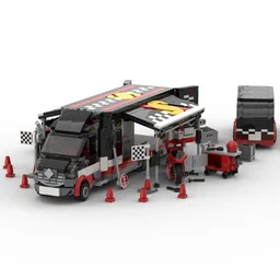 Renault Mascott 6-Wheel Race Team Transporter