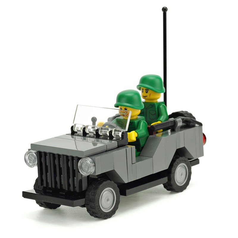 Lego Army command car