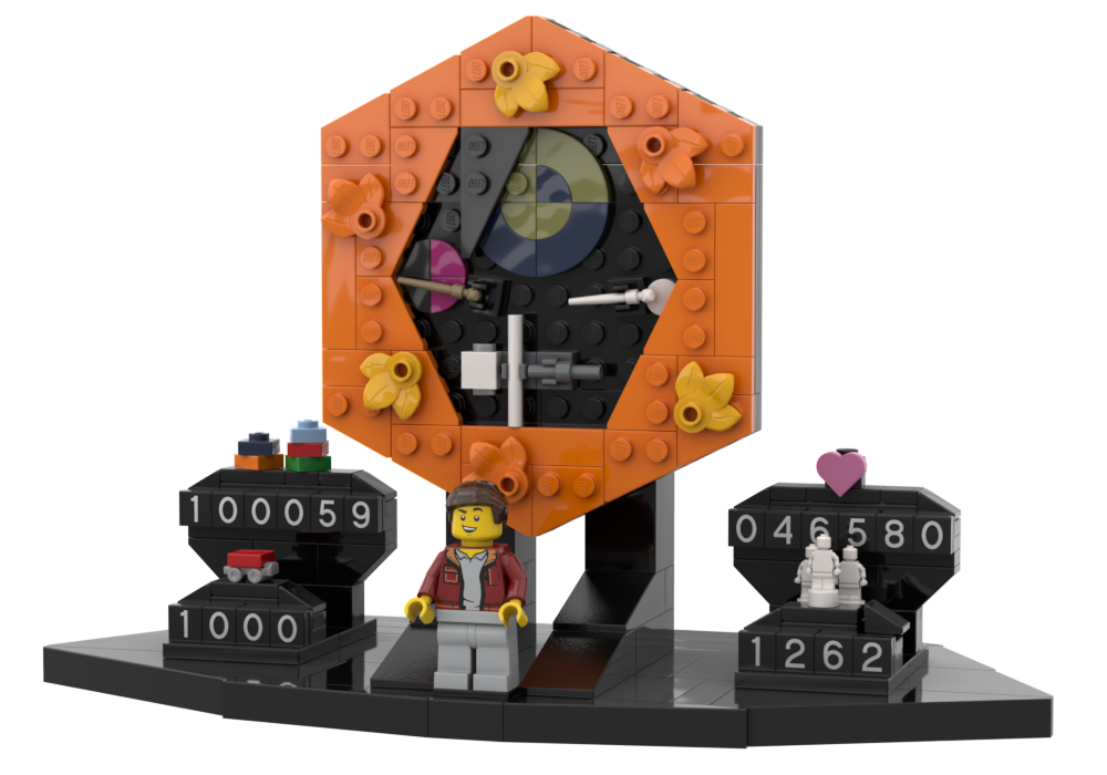 Lego Profile Display Sign (OrchardBuilds Version)