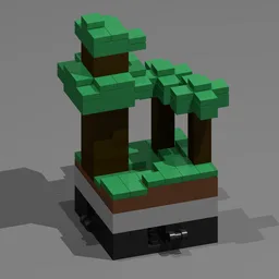 micro biomes: giant Taiga forest