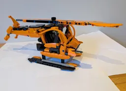 Helicopter Orange Rotor